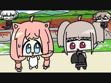 自爆したら幼稚園にたどり着いてしまった葛葉と叶【魔界ノりりむ/猫宮ひなた】