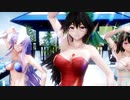 【東方MMD】お空・鈴仙・文で「DECORATOR」1080P