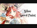 【イラストメイキング】原神 ニィロウ