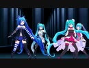 【MMD】ヒビカセ (miku x4)