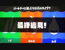 スプラ3 フェス結果発表 トリカラバトル パートナーに選ぶならどのタイプ？ くさ vs ほのお vs みず