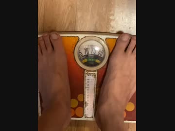 今日の体重　74キロ