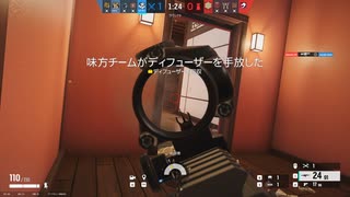 【R6S：ゆっくり実況】慣れない戦場で爆破をしていく　part6