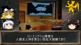 銀河英雄伝説解説動画第12回ローエングラム陣営ではなぜ若手が育たないのか？【霊夢＆魔理沙＆妖夢】