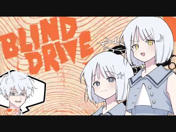目隠ししながら手錠を付けて公道を車で逆走するゲーム【Blind Drive】