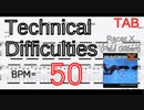 【TAB】Technical Difficulties Intro - Racer X(Paul Gilbert)  ゆっくり練習【BPM50】