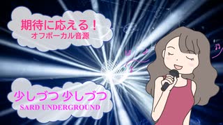 少しづつ 少しづつ / SARD UNDERGROUND 坂井泉水 [歌える音源] (歌詞あり　offvocal　ガイドメロディーなし　2020年　名探偵コナン　オフボーカル　karaoke)