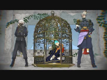 【MMD刀剣乱舞】紗痲【一期一振・鬼丸国綱・鳴狐】