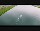 【4Kドローン空撮】水上スキーを撮影してみました！DJI Phantom4