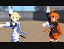 【MMD】楓歌コト・檸音るりで45秒【UTAUカバー】