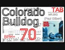 【TAB】Colorado Bulldog Intro Guitar - MR.BIG(Paul Gilbert) コロラドブルドッグ ギター練習【BPM70】