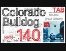 Colorado Bulldog Intro Guitar - MR.BIG(Paul Gilbert) コロラドブルドッグ ギター練習【BPM140 TAB】