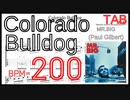 【BPM200】 Colorado Bulldog - MR.BIG(Paul Gilbert) コロラドブルドッグ ギター練習【TAB】