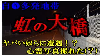 【心霊スポット】【神奈川県　虹の大橋】に行った結果、ヤバい奴らに遭遇したり、心霊写真(？)撮れたりした