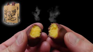 こしあんで【ミニチュア焼きいも】作ってみた！