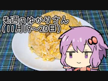 【11/19~20】先週の自分の独り言をゆかりさんに喋ってもらった【SeirenVoice劇場】