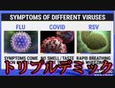 コロナ、インフルエンザ、そしてRSウイルスの「トリプルデミック」で更なる恐怖を煽る。