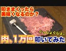 肉、10000回叩いてみた