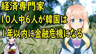 経済専門家の10人に6人が韓国で1年以内に金融システム危機が迫る可能性があると診断【世界の〇〇にゅーす】