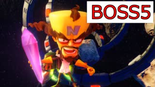 【クラッシュバンディクー2】BOSS5_DR.ネオ・コルテックス【実況】#30