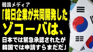 韓国メディア「韓日企業が共同開発したゾコーバは、日本では緊急承認されたが韓国では申請すらまだだ」