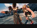 [鉄拳7 ryona]ラッキークロエ ryona vs アンナ