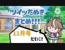 ツイッたぬきまとめ11月号【ウマ娘たぬき】