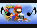 マリオカート64 リザルト画面神社.mariokart