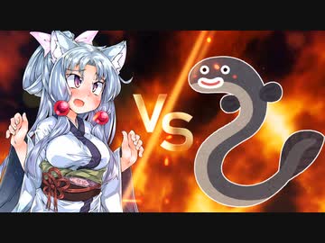 タコねえさまVSうなぎ