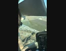 Nov.2017  Hollister Muni California Americaアメリカ　カリフォルニア州　友人の操縦するセスナに同乗その5 ホリスター・ミュ二空港着陸