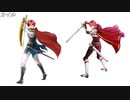 守護騎士～Palladium knights～(パラナイ) キャラクターデザイン比較