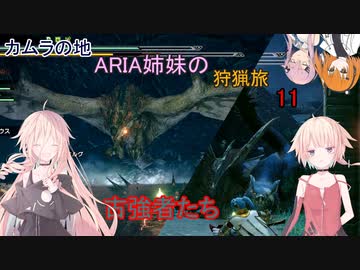 【IA ONE フィーちゃん 足立レイ 実況プレイ】カムラの地 ARIA姉妹の 狩猟旅：十一　vsいにしえのツワモノ【MHRise:SB】