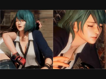 リョナ たまき(制服)に腹パン・腹キック地獄