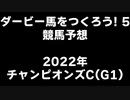 PS2ダービー馬をつくろう5_2022チャンピオンズC