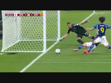 世界よ、これが日本だ！ 日本VSスペイン　魂のクロス！！