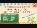 自作競馬AIでチャンピオンズC＆ステイヤーズS＆チャレンジC予想！