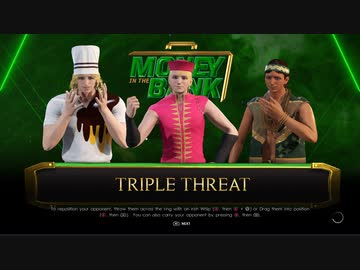 【WWE2k22】北米版スター〇ッシュツ〇ーズ　Part4