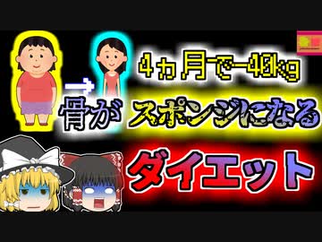 【1988年英国】体形に悩んだ女子高生が選択した地獄の減量…絶対に真似してはいけないダイエット法【ゆっくり解説】
