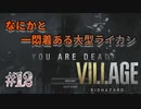 【BIOHAZARD VILLAGE】上手でも下手でもない無難すぎプレイ【#12: なにかと一悶着ある大型ライカン】