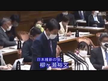 参議院 予算委員会 （前半）柳ヶ瀬裕文議員　2022/12/01