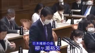 参議院 予算委員会 （後半）柳ヶ瀬裕文議員　2022/12/01