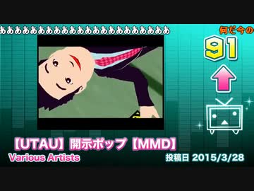 2015年4月度 月間VOCALOIDランキングCOUNTDOWN100  92～90位