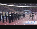 航空中央音楽隊　　国立競技場　天皇杯JFA第99回 全日本サッカー選手権大会