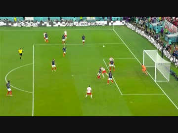 W杯【強すぎです】フランス 対 ポーランド
