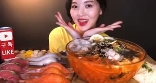 ASMR モッパン　韓国#13