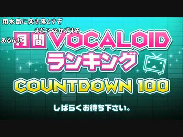 2015年4月度 月間VOCALOIDランキングCOUNTDOWN100 75位