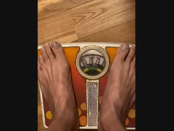 今日の体重は71.5キロです。