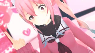【MMD艦これ】中指を立てる春雨