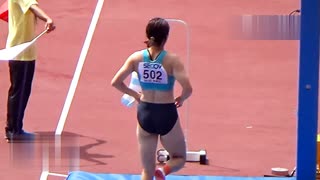 陸上女子の後ろを眺めていたい