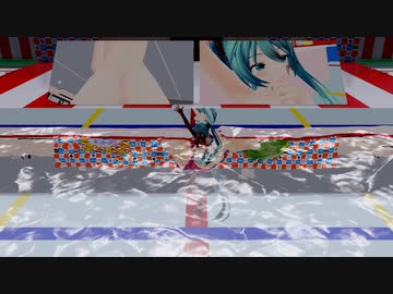 【Ray-mmd】つみ式初音ミクでファンサ